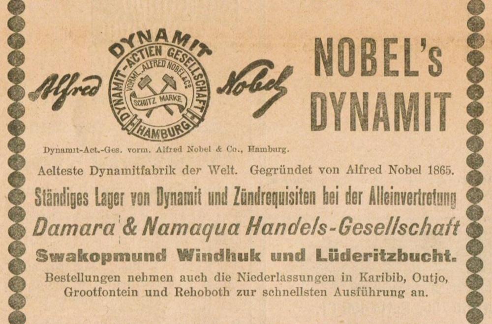 Nobel Patents Dynamite (Historic Document) - On This Day