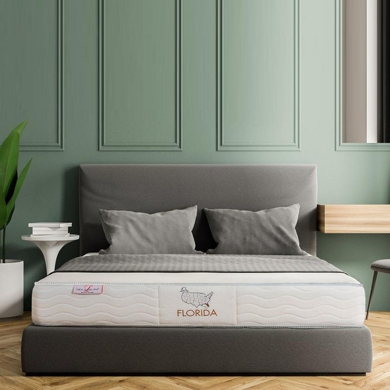  Nệm lò xo Lady Americana Florida là lựa chọn hàng đầu cho phòng ngủ theo phong cách đại dương