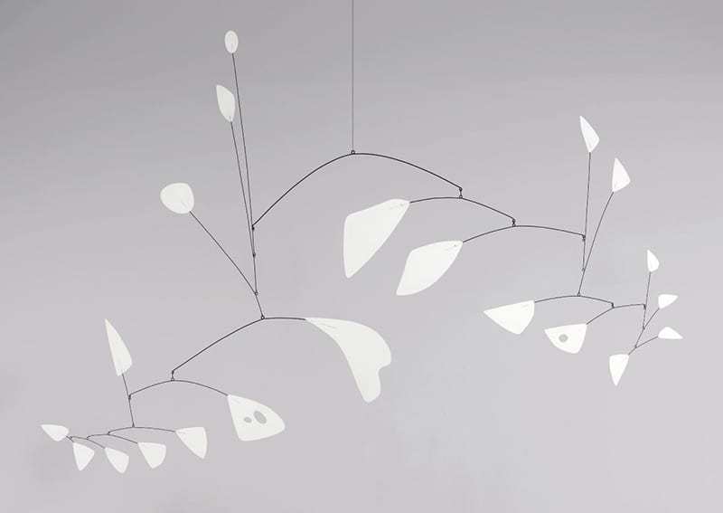 Alexander Calder, 21 Feuilles Blanches, 1953, sold for $17,975,000 at Christie’s New York in 2018