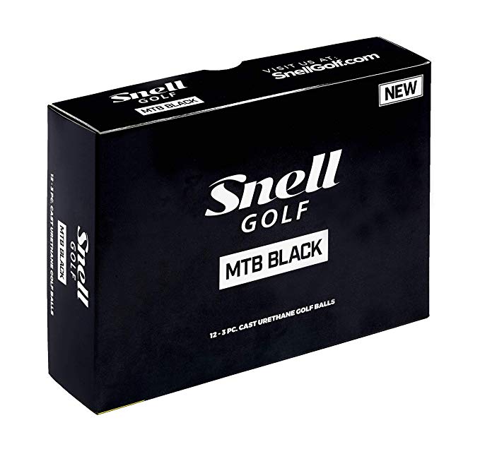 Snell M.T.B. Black My Tour Golf Balls