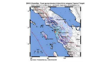 Gempa Bumi Mengguncang Tapanuli Tengah  