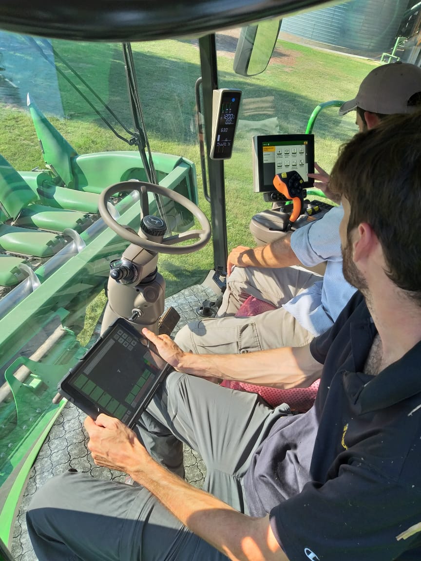 Trabjando con FieldView en el campo