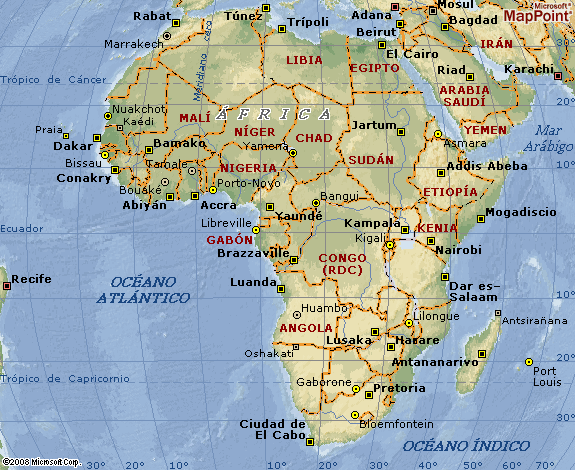 Resultado de imagen de imagen de la transformacion geografica de africa y carcteristicas