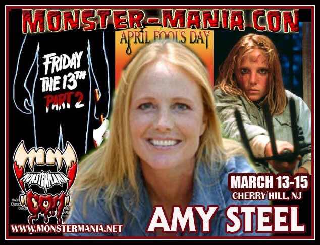Amy Steel Latest Friday The 13th Alumni Announced For Monster Mania Appearance