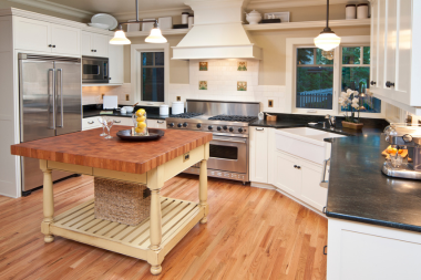 butcher block kitchen island design countertops custom built remodeling