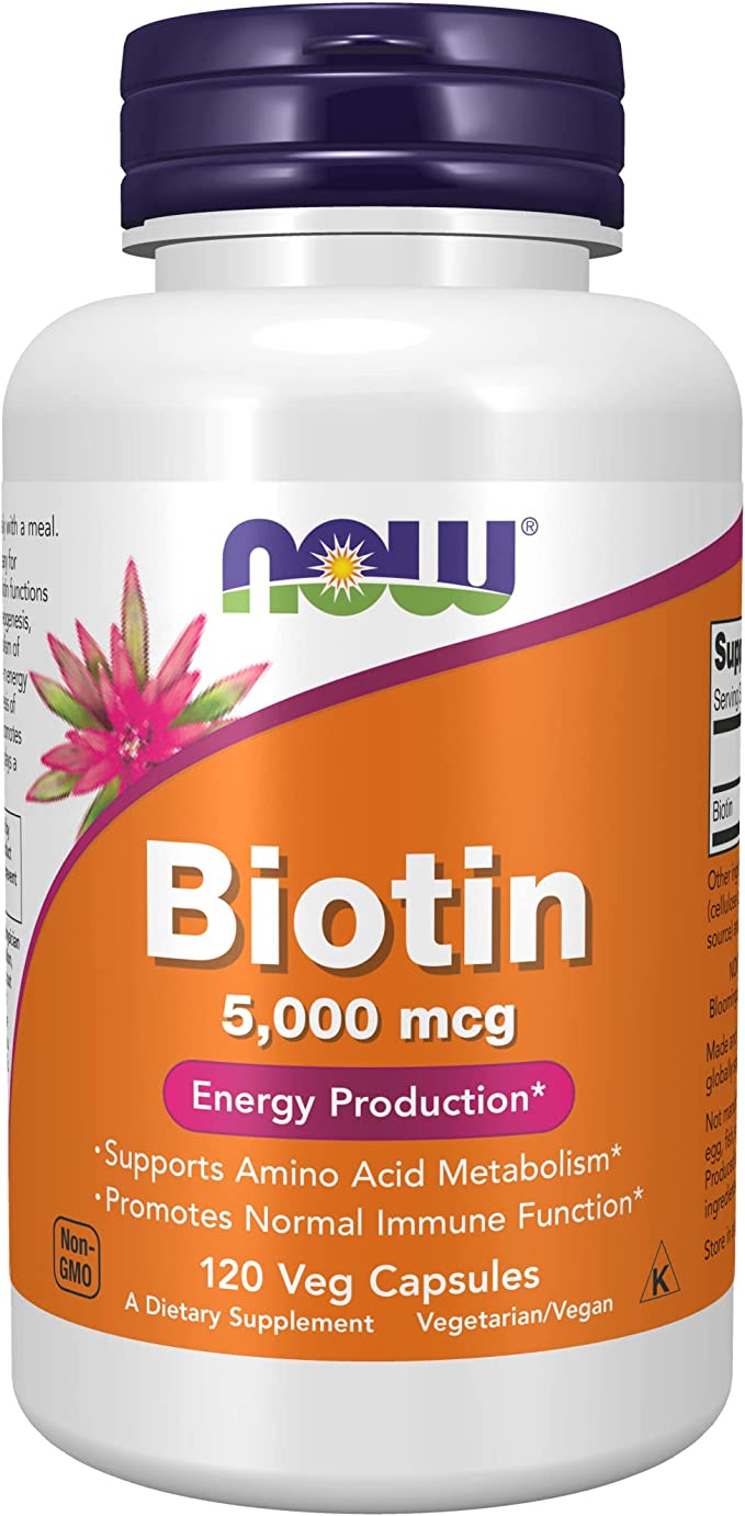 120 capsule Biotin supplement for women