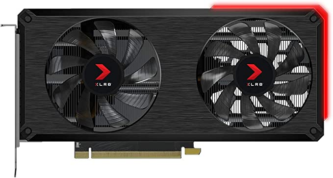 PNY GeForce RTX™ 3060 Ti 8GB XLR8 Gaming Revel Epic-X RGB™ Dual Fan Graphics Card LHR 