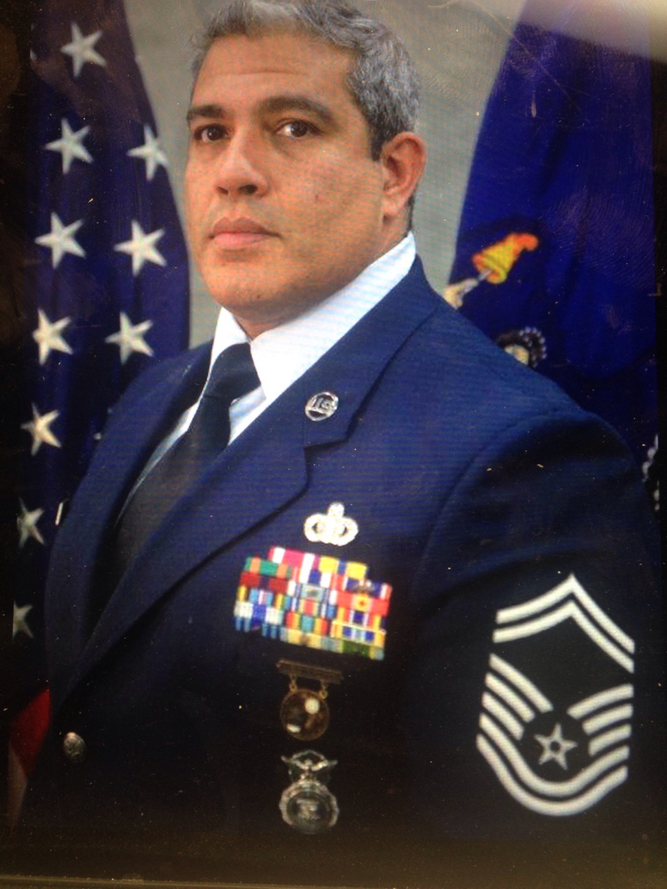 A photo of Federal Agent Eric Fosse in uniform