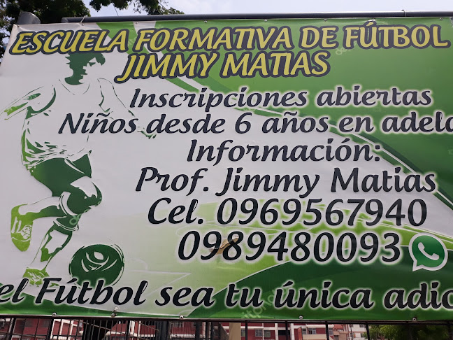 Opiniones de Escuela Formativa De Fútbol Jimmy Matias en Guayaquil - Escuela