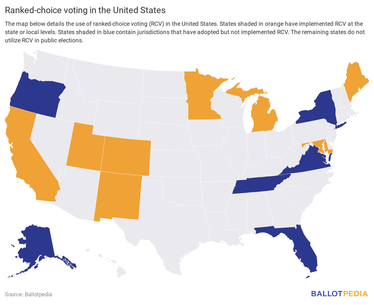 RCV in the U.S.