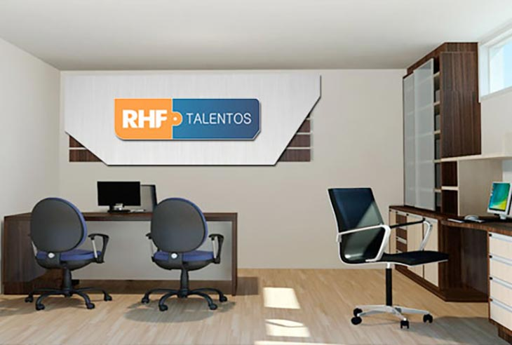 A RHF Talentos presta serviços em Recursos Humanos.