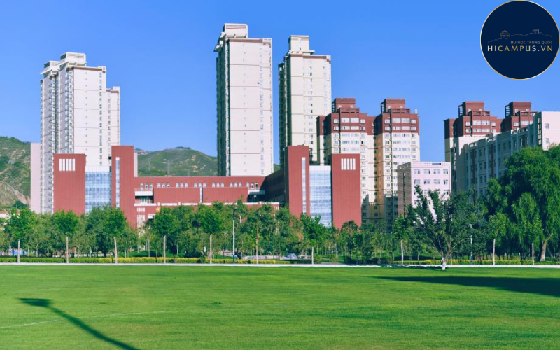 Khuôn viên trường Giao thông Lan Châu - Trung Quốc