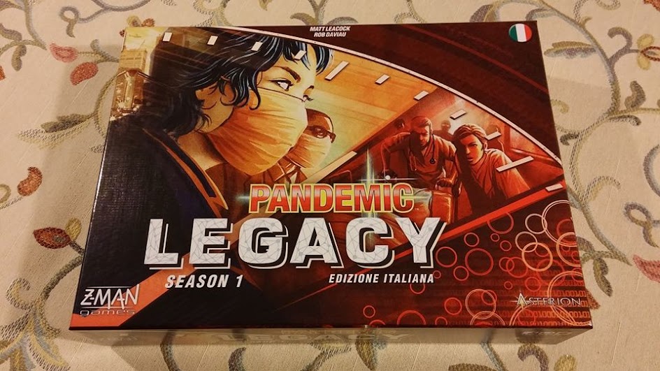 La scatola di Pandemic Legacy