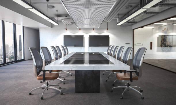 Modern board room Modern board room modern office stock pictures, royalty-free photos & images