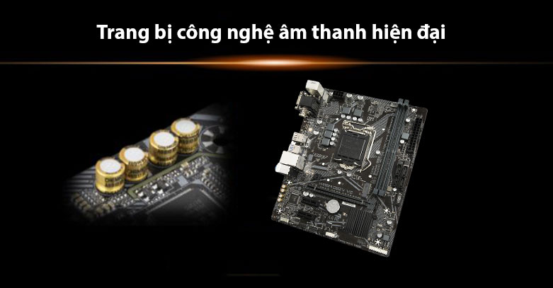 Bo mạch chính/ Mainboard Gigabyte H410M-DS2V V2 | Trang bị công nghệ âm thanh hiện đại