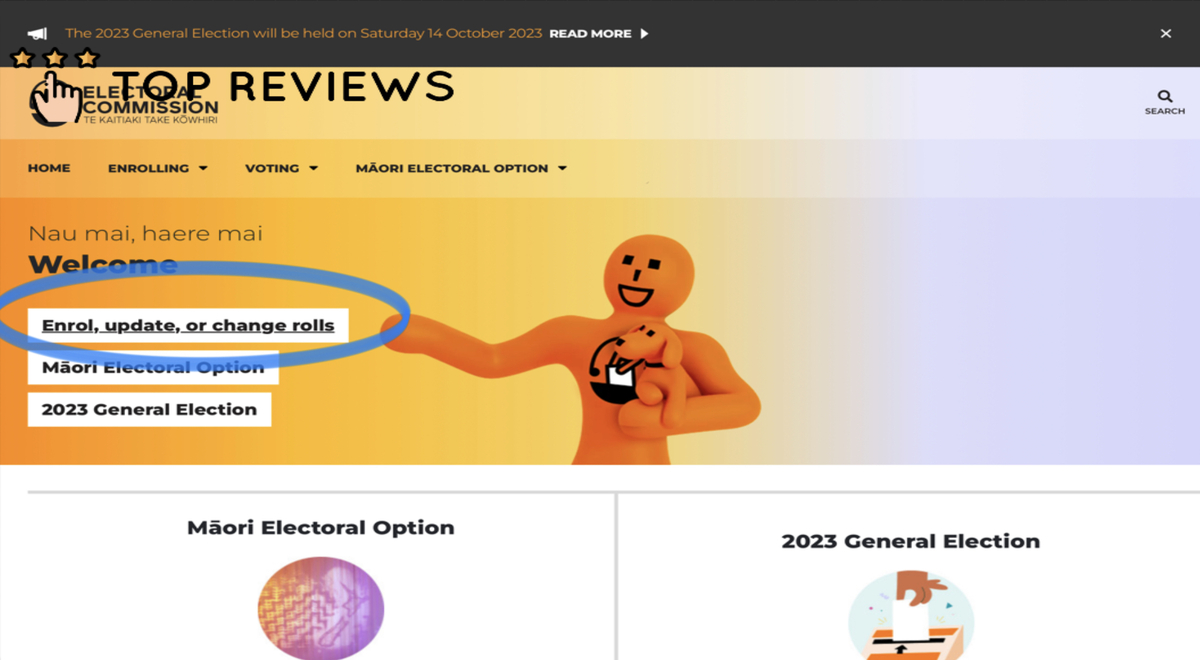 enrol, update, or change rolls