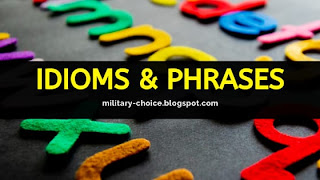 Important idioms Phrases for ssc cgl afcat cds nda exam