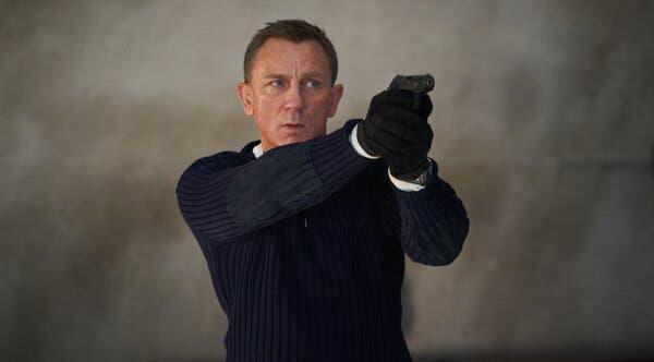 Daniel Craig as James Bond in “No Time to Die.”