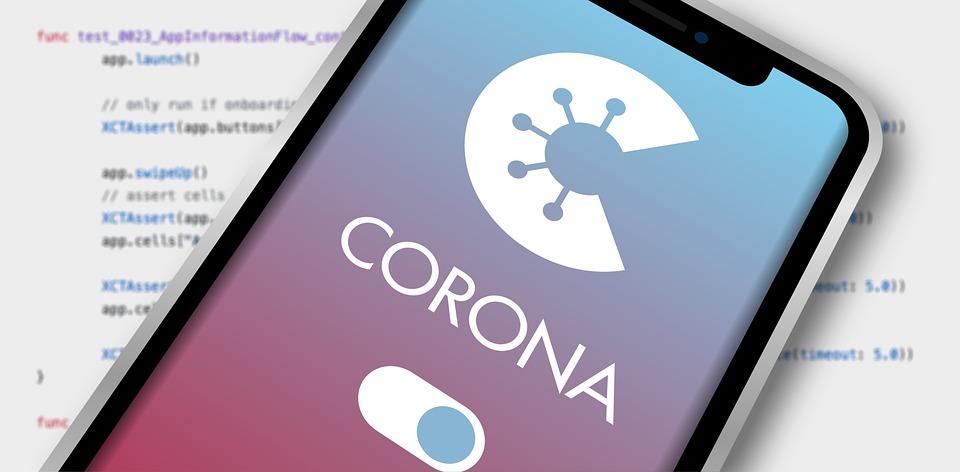コロナ-警告-アプリ, スマート フォン, コード, Iphone, コロナのアプリ, アプリ, Ios