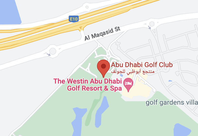 Abu Dhabi Golf Club location on google maps