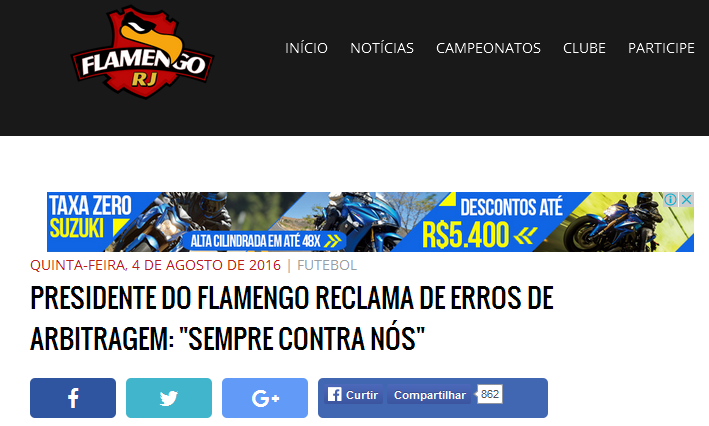 Chororô do Flamengo