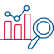 measurement and reporting icon