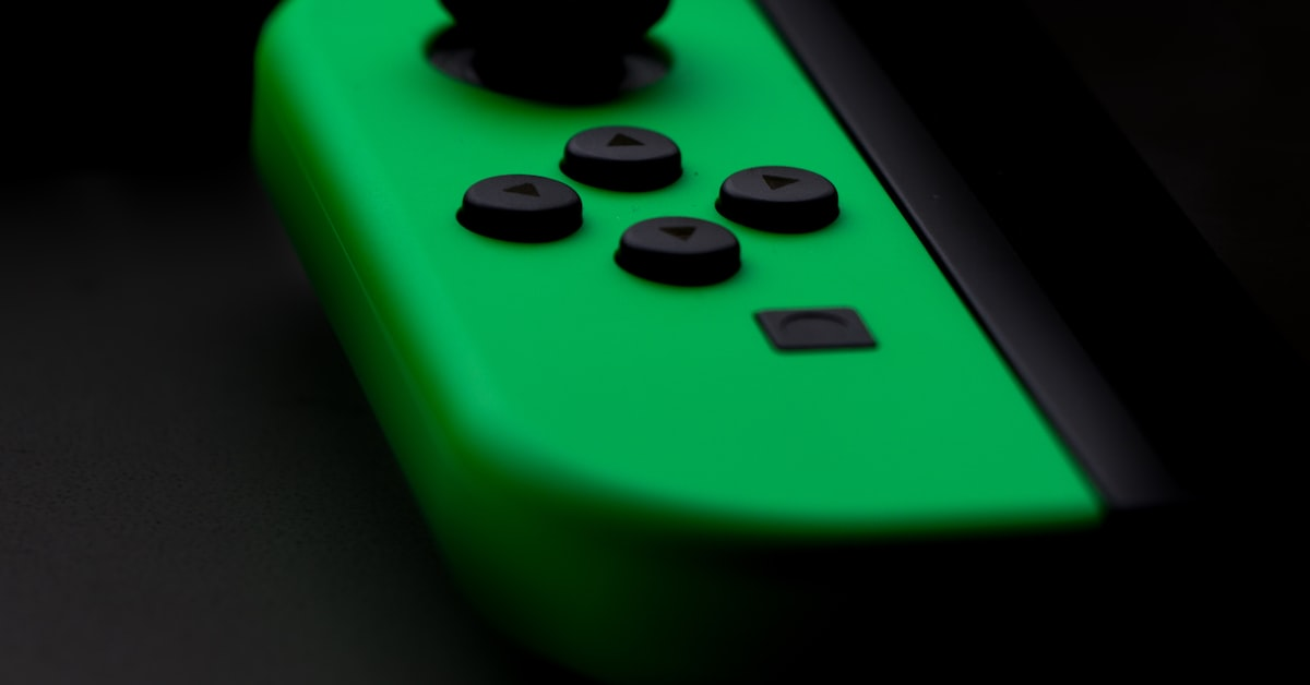 Green gaming controller