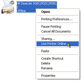 use-printer-online