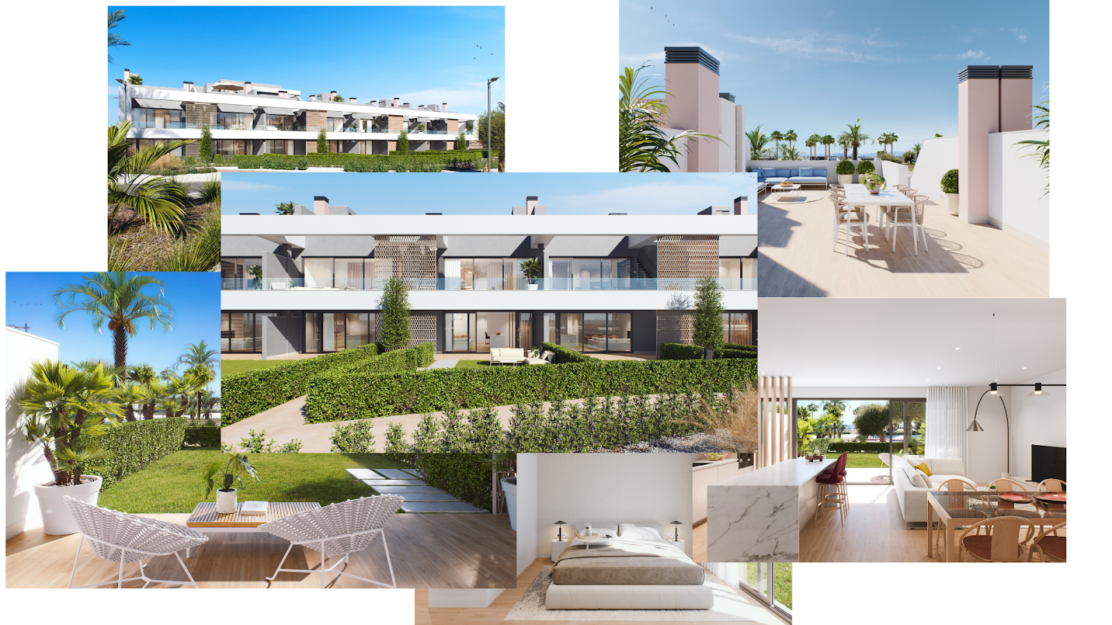Hansson & Hertzell Santa Rosalia lyxiga nya bungalows Murcia