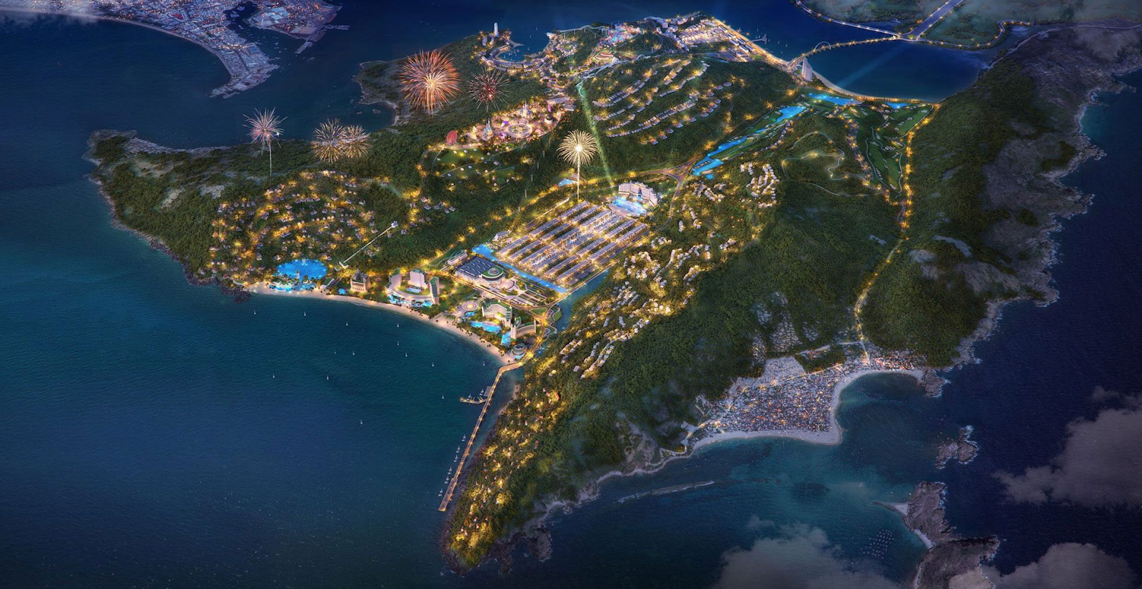 Thôn Hải Giang trở thành địa điểm xây dựng nên 1 thành phố hiện đại