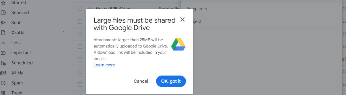 Google File Size Limit
