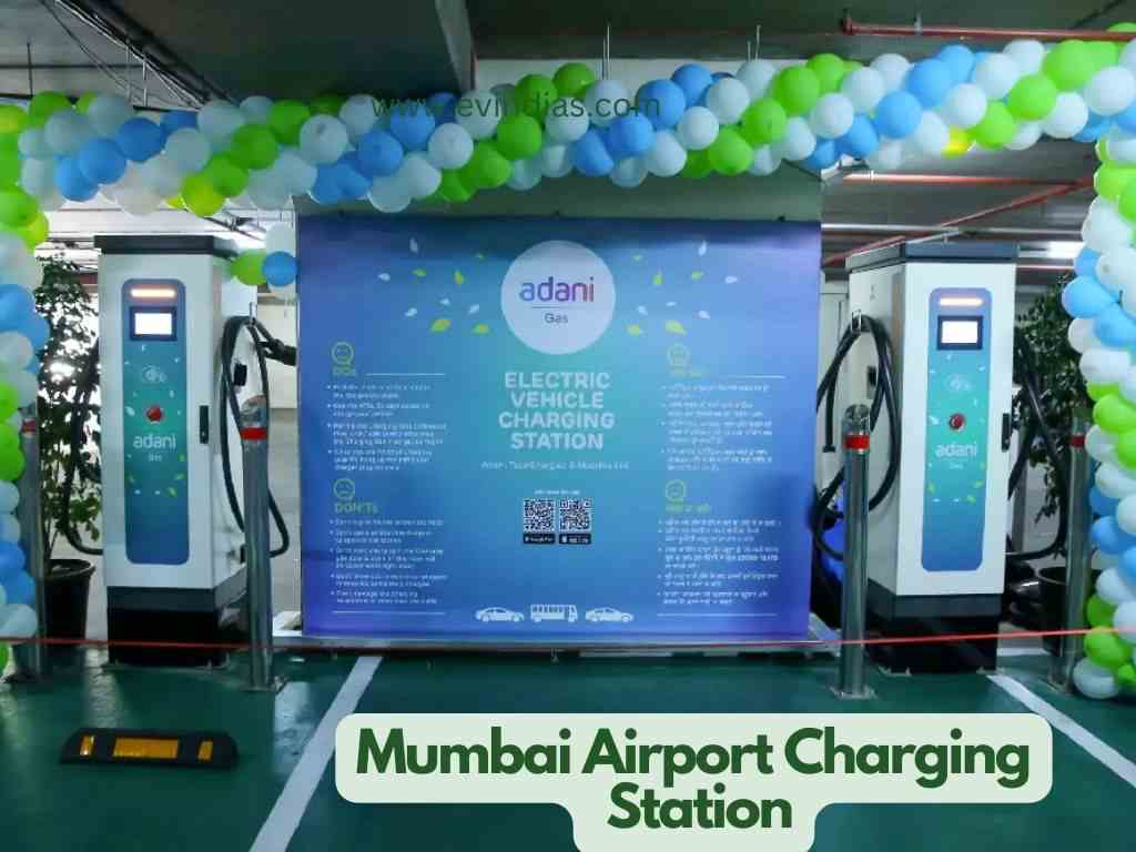 Mumbai airport ev charging station