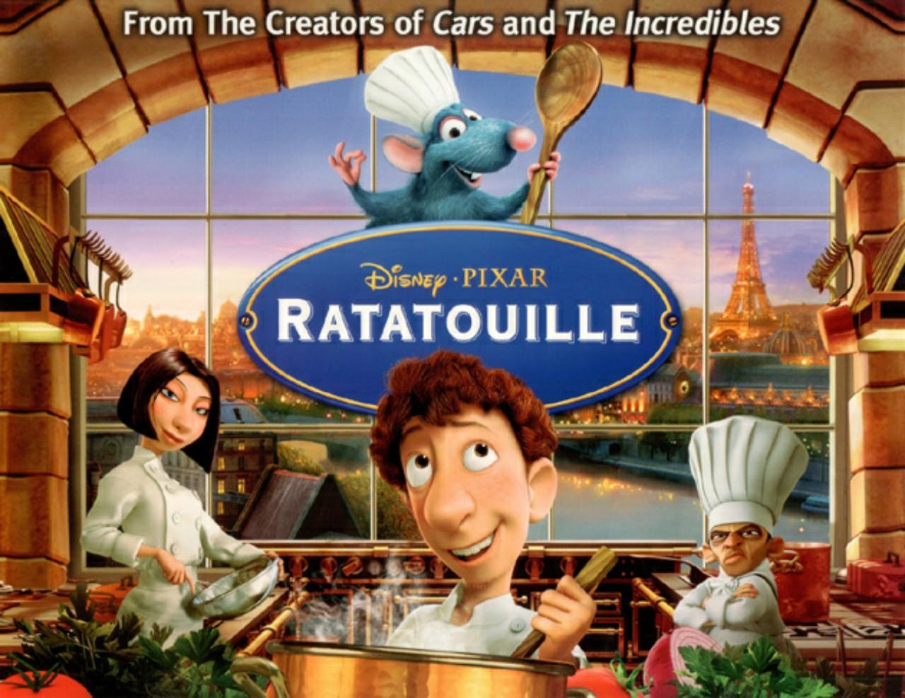 Main characters of Ratatouille