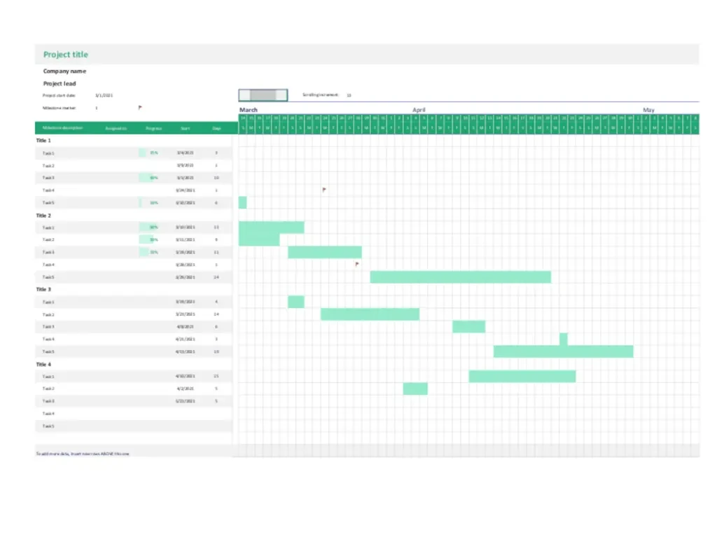 How To Create Gantt Charts In Excel WebTimes