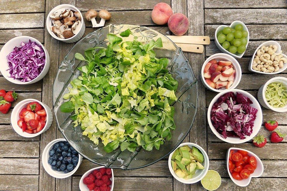 Salad, Fruits, Berries, Healthy, Vitamins, Fresh, Food