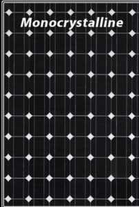 monocrystalline solar panel 