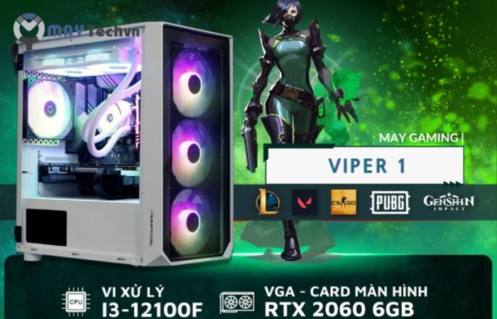 PC Gaming VIPER 1 - Maytechvn - 187 đường số 1, phường Bình Hưng Hoà B, quận Bình Tân, TP.HCM