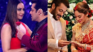 সোনাক্ষীর সিঁথিতে সিঁদুর দিয়ে বিয়ে সারলেন সলমন খান? ইন্টারনেটে ফাঁস ছবি | Sonakshira sinthi vermilion marriage with Salman Khan? Pictures leaked on the internet