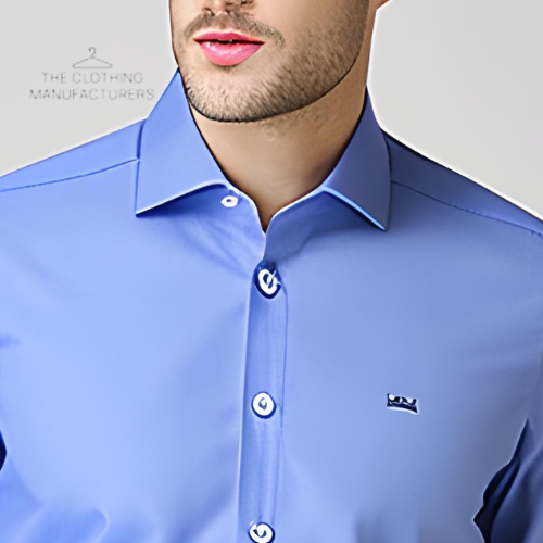 Semi Spread Collar Image by The Clothing Manufacturers