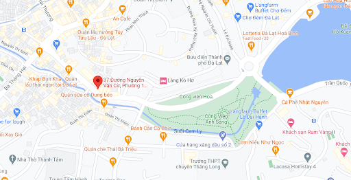 Địa điểm đón/trả khách tại Đà Lạt