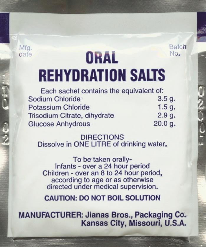 Oral Rehydration Therapy As Effective Treatment For Viral Gastroenteritis