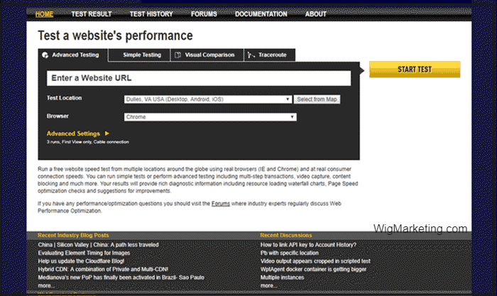 web page testing tools