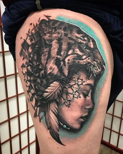 Explore gemini tattoo ideas, creative tattoo ideas in Norwalk, available at Stuck Tattoo Gallery