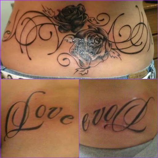 Explore dominican flag tattoo ideas, creative tattoo ideas in Midway, available at ZNO Tattoo Co.