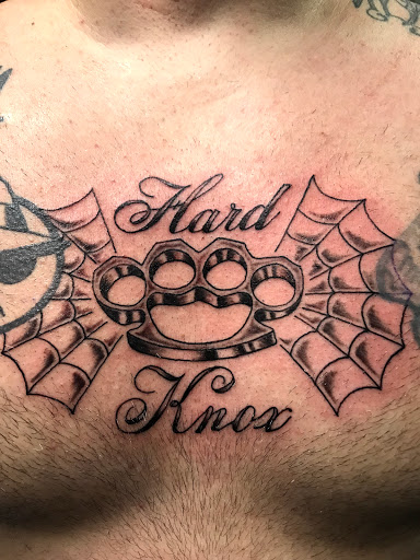 Explore law enforcement tattoo ideas, creative tattoo ideas in Muncie, available at The Tattoo Studio