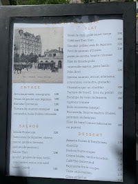 L'Hortensia à Paris carte