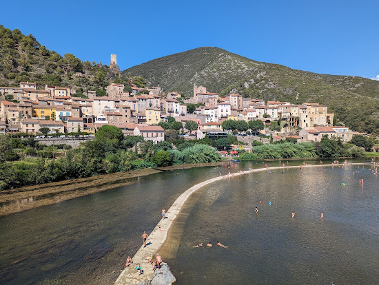 Roquebrun Beach