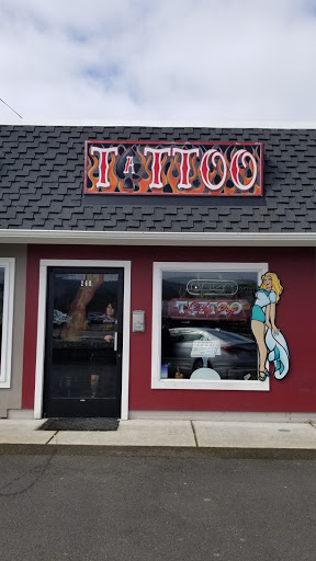 Tattoo Shop «Lucky Dog Tattoo», reviews and photos, 260 S Roosevelt Dr, Seaside, OR 97138, USA