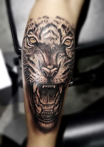 Explore white tattoo ideas, creative tattoo ideas in Roanoke, available at Saint Cecilias Art Studio