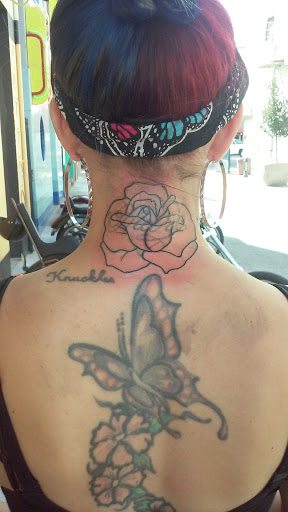 Explore saxophone tattoo ideas, creative tattoo ideas in Bakersfield, available at Naked Als Tattoos & Piercing